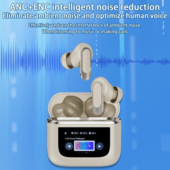 Acuvar Wireless Earbuds Bluetooth Headphones with LED Display - Picture 3 of 10